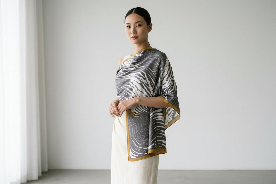 Modern silk statement